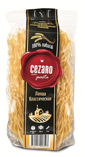 Лапша «Классическая» Cezaro 500 г фото 1