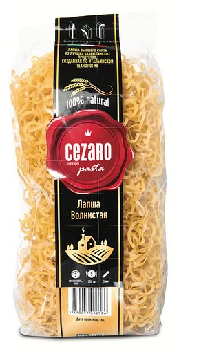 Лапша «Волнистая» Cezaro 500 г фото 1