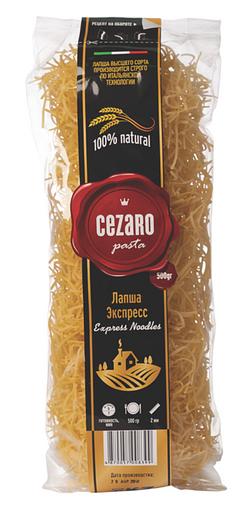 Лапша «Экспресс» Cezaro 500 г фото 1