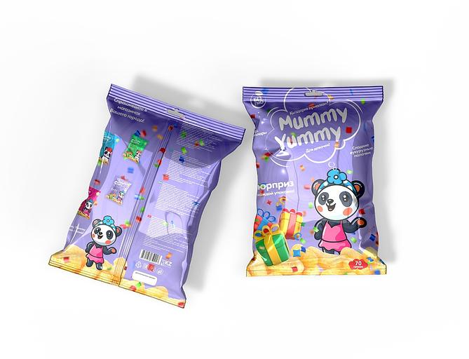 Кукурузные палочки «Mummy Yummy», для девочек, м/у 70 гр фото 1
