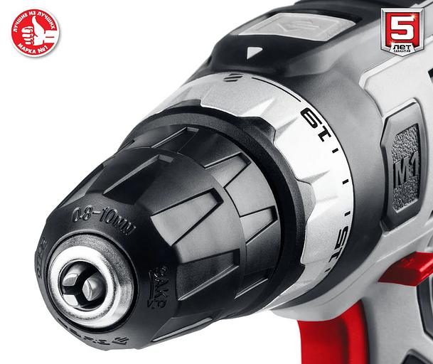 Дрель-шуруповерт сетевая ЗУБР ДШ-М1-400, 400 Вт, 0-750 об/мин фото 4