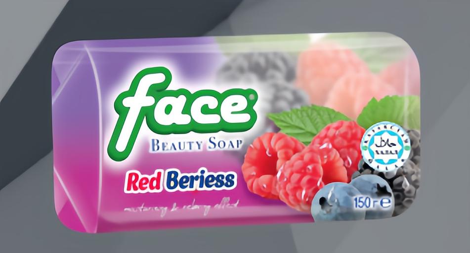 Мыло косметическое «Face» с запахом красных ягод ОПТ фото 1