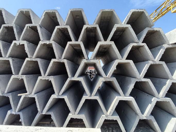 Водосток арычный железобетонный, 3000х600х370 мм, опт фото 1