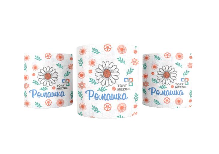 Бумага туалетная Lucrum star «Ромашка» фото 1