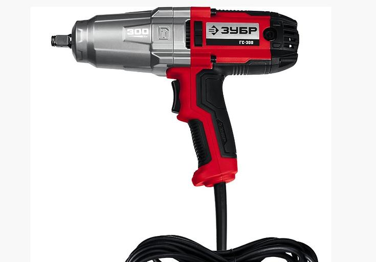 Гайковерт ударный сетевой ЗУБР 300 Нм 1/2" фото 1