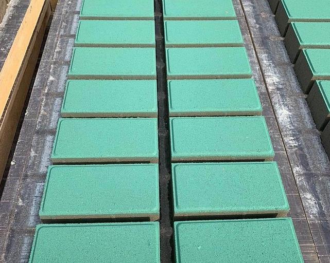 Брусчатка Строй мастер «Кирпич» цветная фото 1