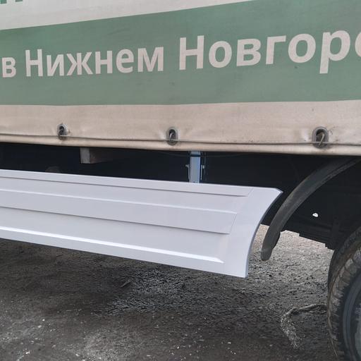 Боковая защита фургона, отбойник (длина 1250 мм) из стеклопластика ОПТ фото 8