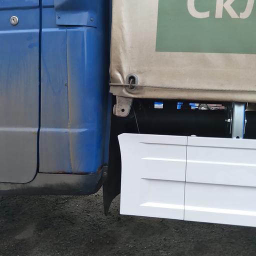 Боковая защита фургона, отбойник (длина 1750 мм) из стеклопластика ОПТ фото 6