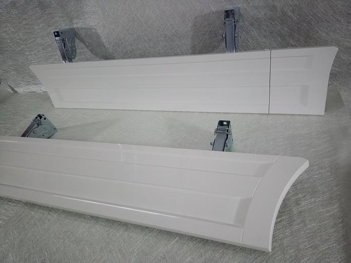 Боковая защита фургона, отбойник (длина 2250 мм) из стеклопластика ОПТ фото 3