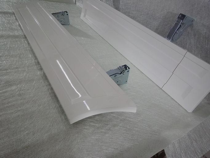 Боковая защита фургона, отбойник (длина 2250 мм) из стеклопластика ОПТ фото 4