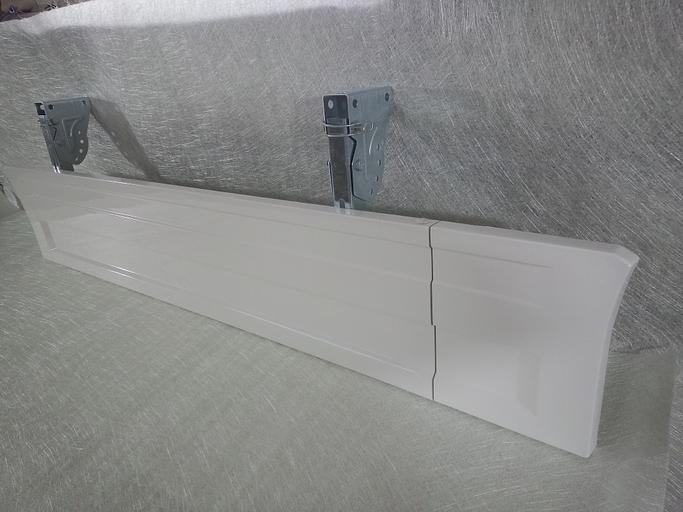 Боковая защита фургона, отбойник (длина 2750 мм) из стеклопластика ОПТ фото 3