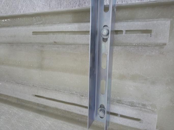 Боковая защита фургона, отбойник (длина 3250 мм) из стеклопластика ОПТ фото 2