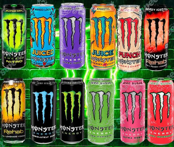 Энергетический напиток Monster Energy «Taurine» 500 мл ОПТ фото 2