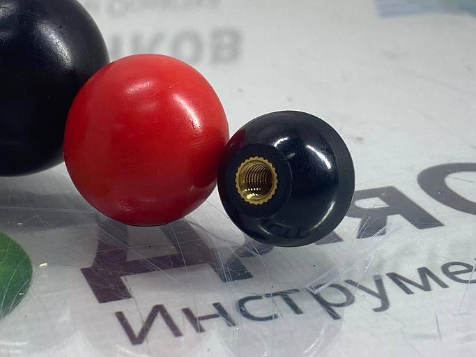 Ручка-шар для станка диаметр 35 мм резьба М-10 ОПТ фото 5