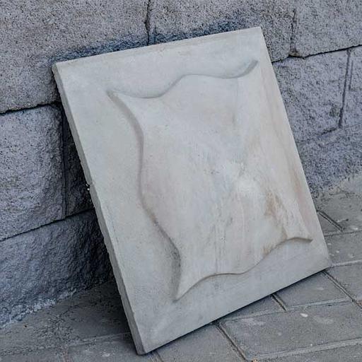 Накрывочный элемент Арцах «Медуза» серый 450×450×105 мм ОПТ фото 2