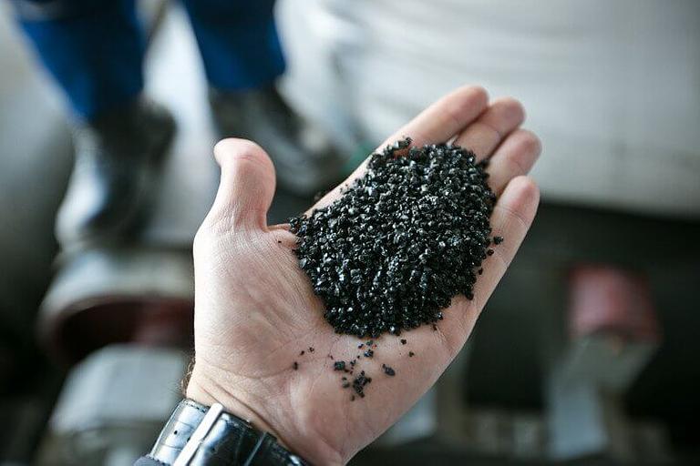 Купершлак 0,5–3,0 «Уралгрит», крупная фракция абразивный порошок фото 4