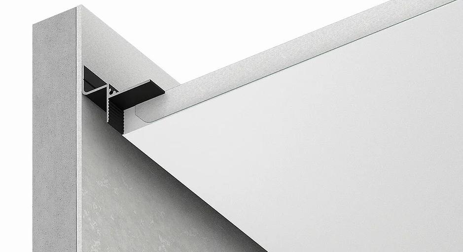 Теневой профиль FerGipps ТП 129 белый ОПТ фото 3