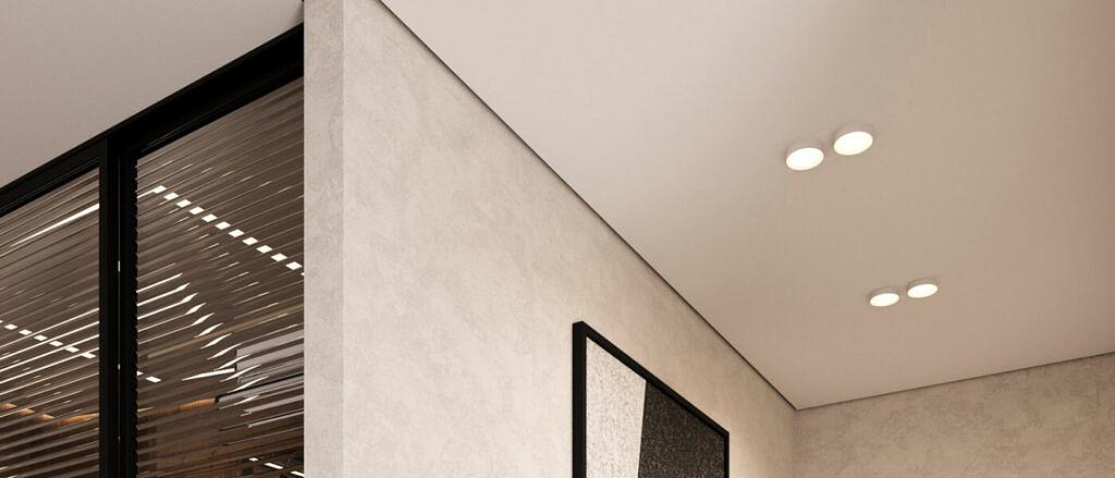 Теневой профиль FerGipps ТП 12 белый ОПТ фото 3