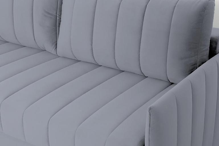 It's a straight couch. It's gray. фото 6