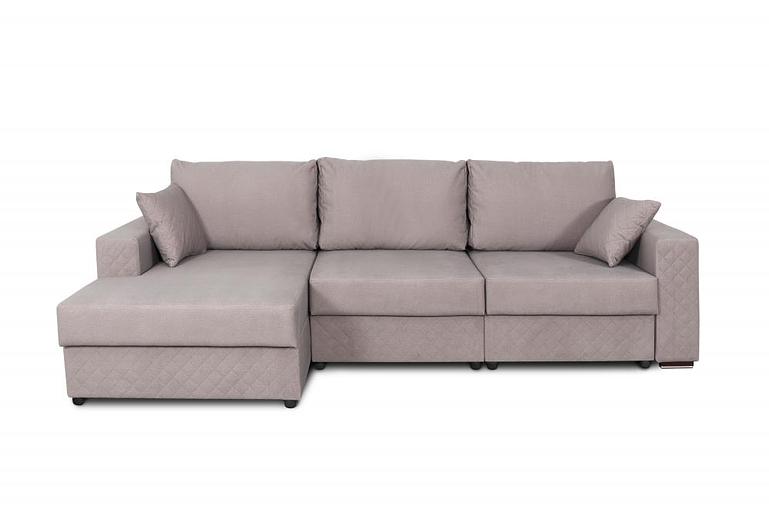 Cornered couch Neapol 2 Standard, Aura is dark beige фото 1