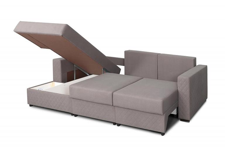 Cornered couch Neapol 2 Standard, Aura is dark beige фото 5