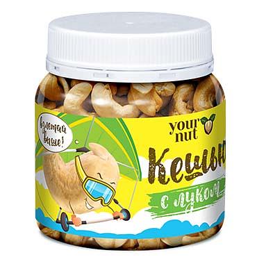 Кешью You Nut с луком 140 г ОПТ фото 1