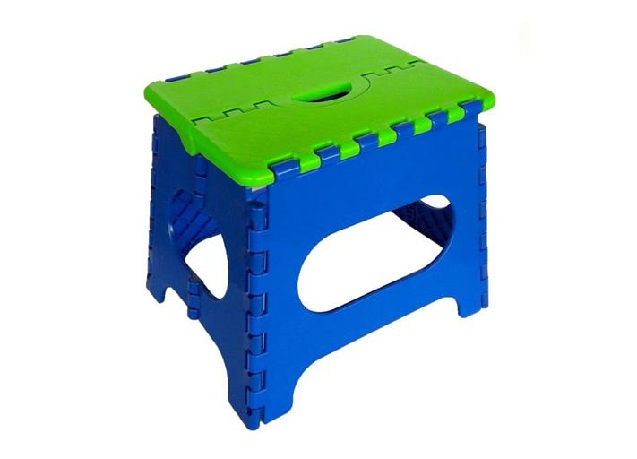 Табурет Трикапласт средний пластиковый складной ОПТ фото 1