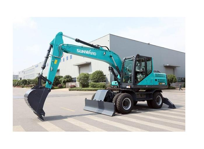 Экскаватор Sunward «SWE150W» колесный фото 3