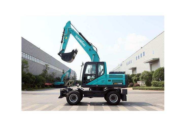 Экскаватор Sunward «SWE150W» колесный фото 6