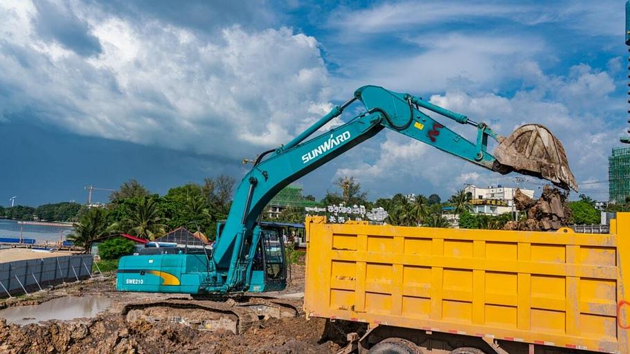 Экскаватор Sunward «SWE210» фото 4