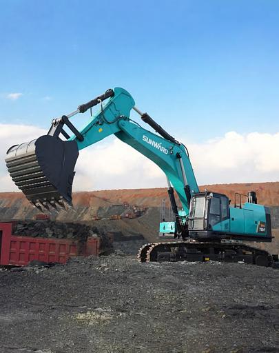 Экскаватор Sunward «SWE750F» карьерный фото 3