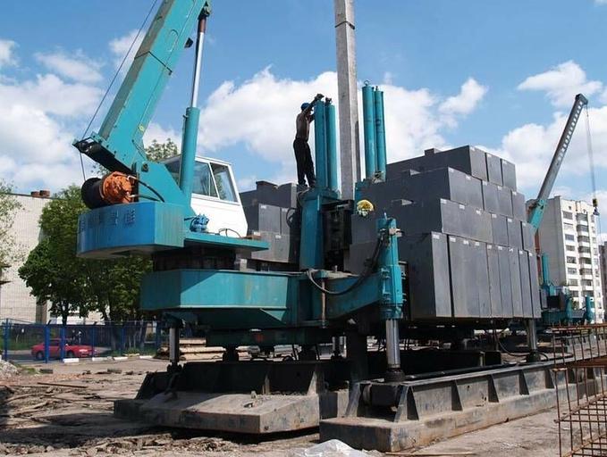 Сваебойный копер Sunward «ZYJ860B» фото 2