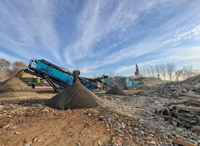 Грохот Sunward «SP1560SE» на гусеничном ходу фото 3
