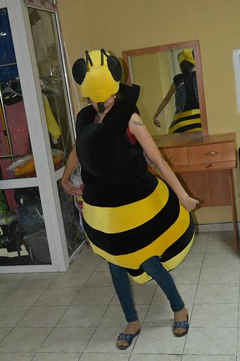 Услуга изготовления ростовой куклы «Пчела» фото 1