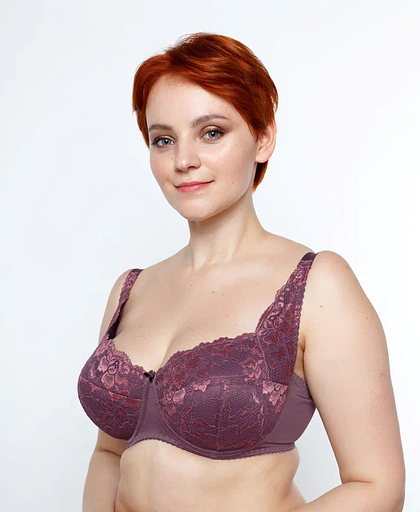 Бюстгальтер АйЛайк модель «Балконет» № 0167 цвет крокус ОПТ фото 2
