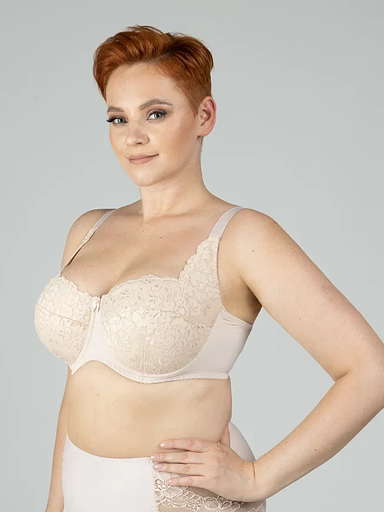 Бюстгальтер АйЛайк модель «Балконет» № 0167 цвет пион ОПТ фото 2