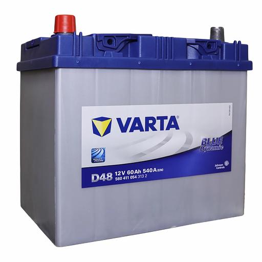 Аккумулятор Varta «Blue Dynamic» (D48) 60 Ач фото 1