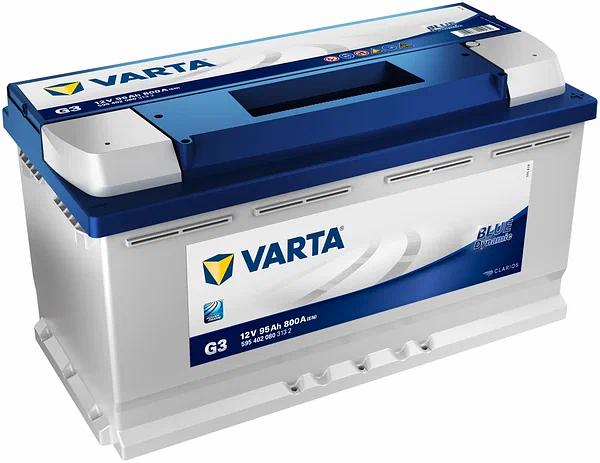 Аккумулятор Varta «Blue Dynamic» (G3) 95 Ач обратная полярность фото 1