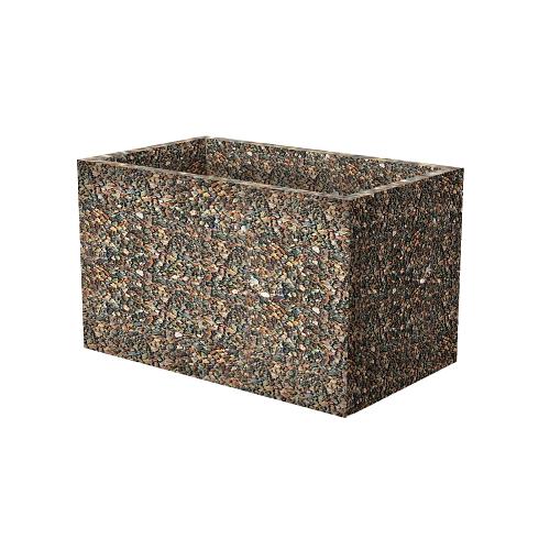 Вазон «Паралле» из композитного камня ОПТ фото 1