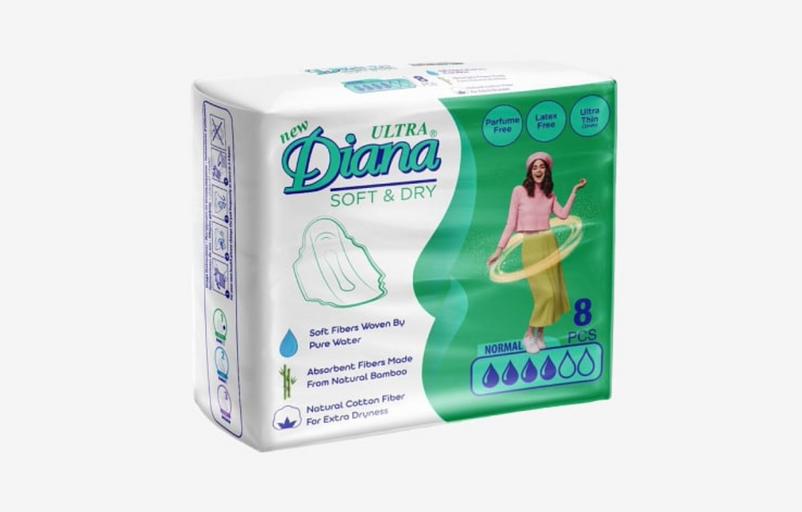 Прокладки женские гигиенические Diana «Normal» ультратонкие 8 шт фото 1