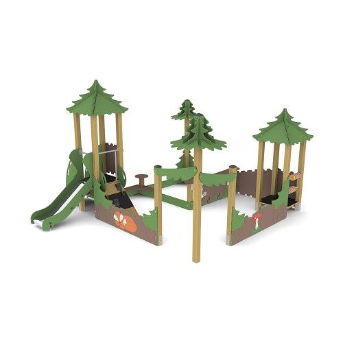 Игровой комплекс «Наш Двор», серия Сибирь, артикул S5308 фото 1