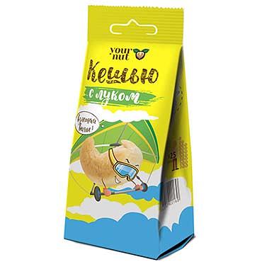 Кешью с луком Your Nut 80 г ОПТ фото 1