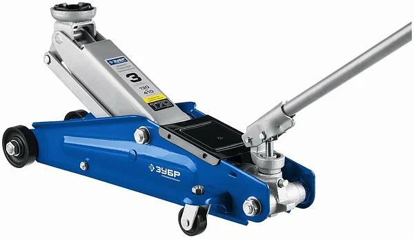 Домкрат Зубр «43052-3_z01» Т70 гидравлический подкатной ОПТ фото 1