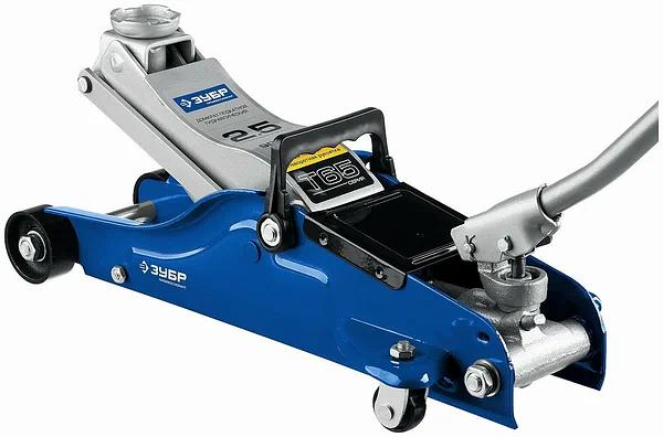 Домкрат Зубр «43057-2.5» Т65 гидравлический подкатной ОПТ фото 4