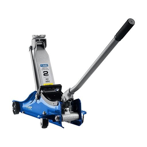 Домкрат Зубр «43058-2» Т55 гидравлический подкатной ОПТ фото 1