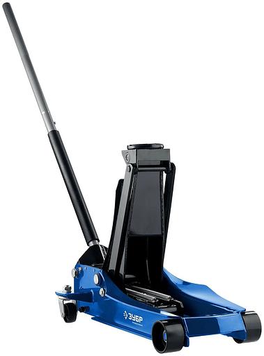 Домкрат Зубр «43054-3.5» Т90 гидравлический подкатной ОПТ фото 5