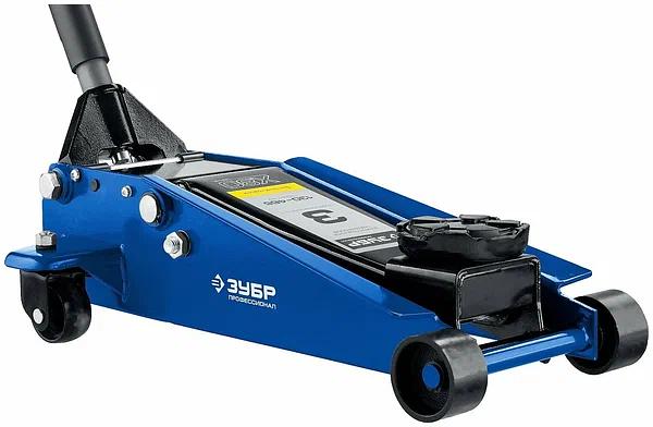 Домкрат Зубр «43050-3_z01» Т80 гидравлический подкатной ОПТ фото 3