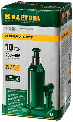 Домкрат Kraftool «43462-10_z01» Kraft-Lift гидравлический бутылочный ОПТ фото 4