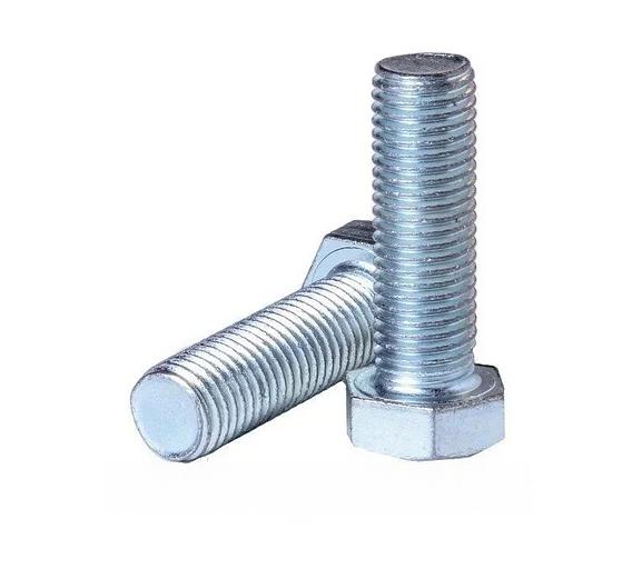 Болт с полной резьбой оцинкованный M10 L 20-200 DIN 933 ОПТ фото 1
