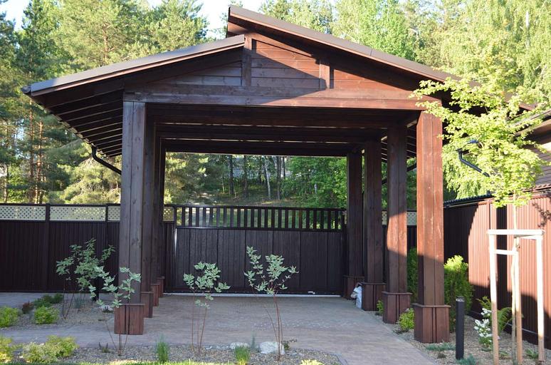 Навес (5,5х8) фото 1